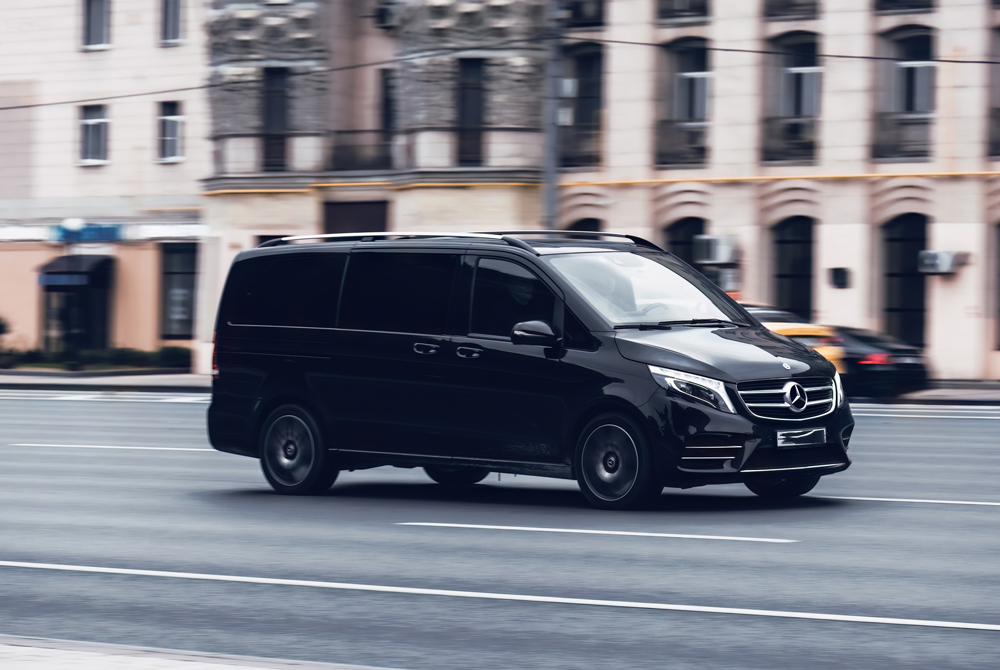 Luxus Van zur Miete mit Fahrer