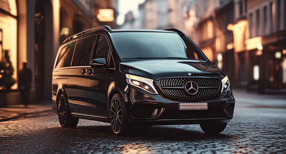 Mercedes V-Class with Driver