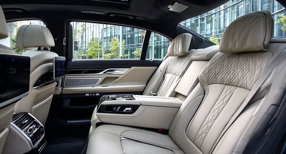 7er BMW mit Luxusausstattung mieten