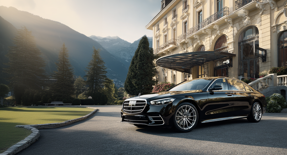 Mercedes S-Class Limousine in Germany