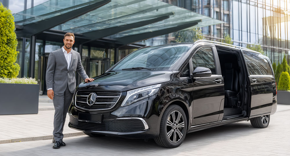 Mercedes V-Class with Driver